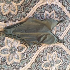 One piece bathing suit